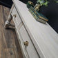 Whitewashed Oak Coffee Table – French Country Charm