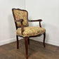 Reproduction French Style Upholstered Arm Chair