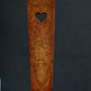 Vintage Beech And Oak Heart Back Chair