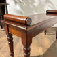 Reproduction Mahogany Window Seat