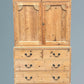Pine Press / Pine Cupboard In The Georgian Style