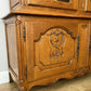 Bookcase Vintage French Louis XVI Oak Display Cabinet Carved Sideboard LOT 6283