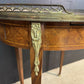 French Oval Lamp Table