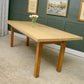Handmade Solid Oak Dining Table - Almost 7 Foot - Washed Oak