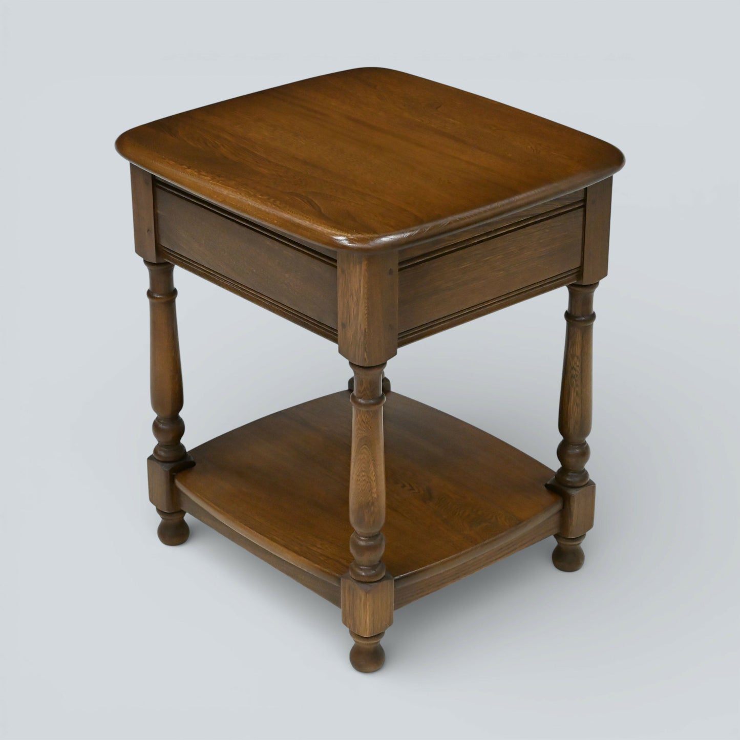 Ercol Lamp/Bedside Table Golden Dawn Finish Mid Century Modern Elm FREE Delivery