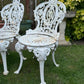 Victorian Crown Cast Iron Patio Set