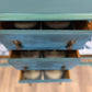 Vintage solid oak sideboard/cabinet/bar.