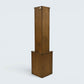 Old Charm Corner End Unit with Cupboard and Shelves Carvings. FREE UK Delivery