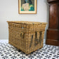 Arthur Craven Mill Basket in Wicker with Rope Handles and Lid