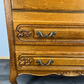 Cabinet Vintage French Louis XIV Style Drop Front Cupboard Sideboard LOT 2646