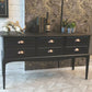 Stag Minstrel 6 Drawer Console Table , Dressing Table Sideboard Chest Of Drawers