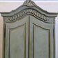 Vintage French Armoire Wardrobe | Hand Painted Double Wardrobe | Ornate French Bedroom Furniture
