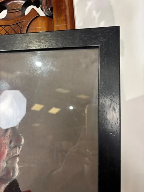 Framed Pastel Portrait of ‘Basil’ by Marion Tasker