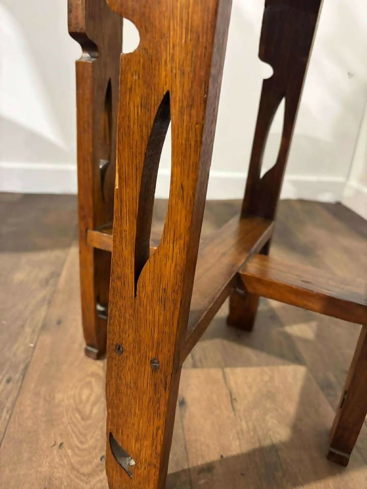 Rustic Vintage Oak Side Tablez