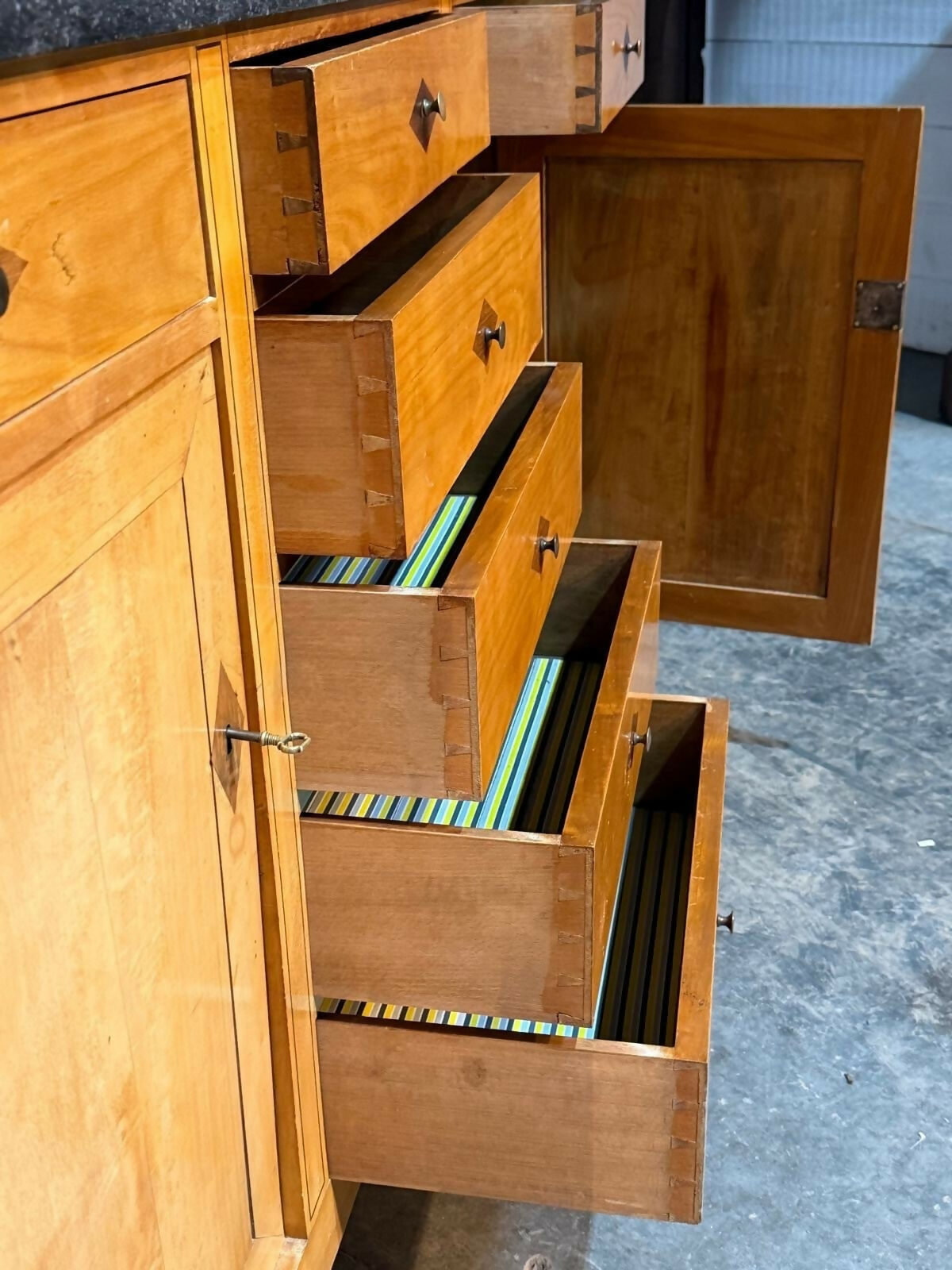 Stylish Directoire Style French Sideboard