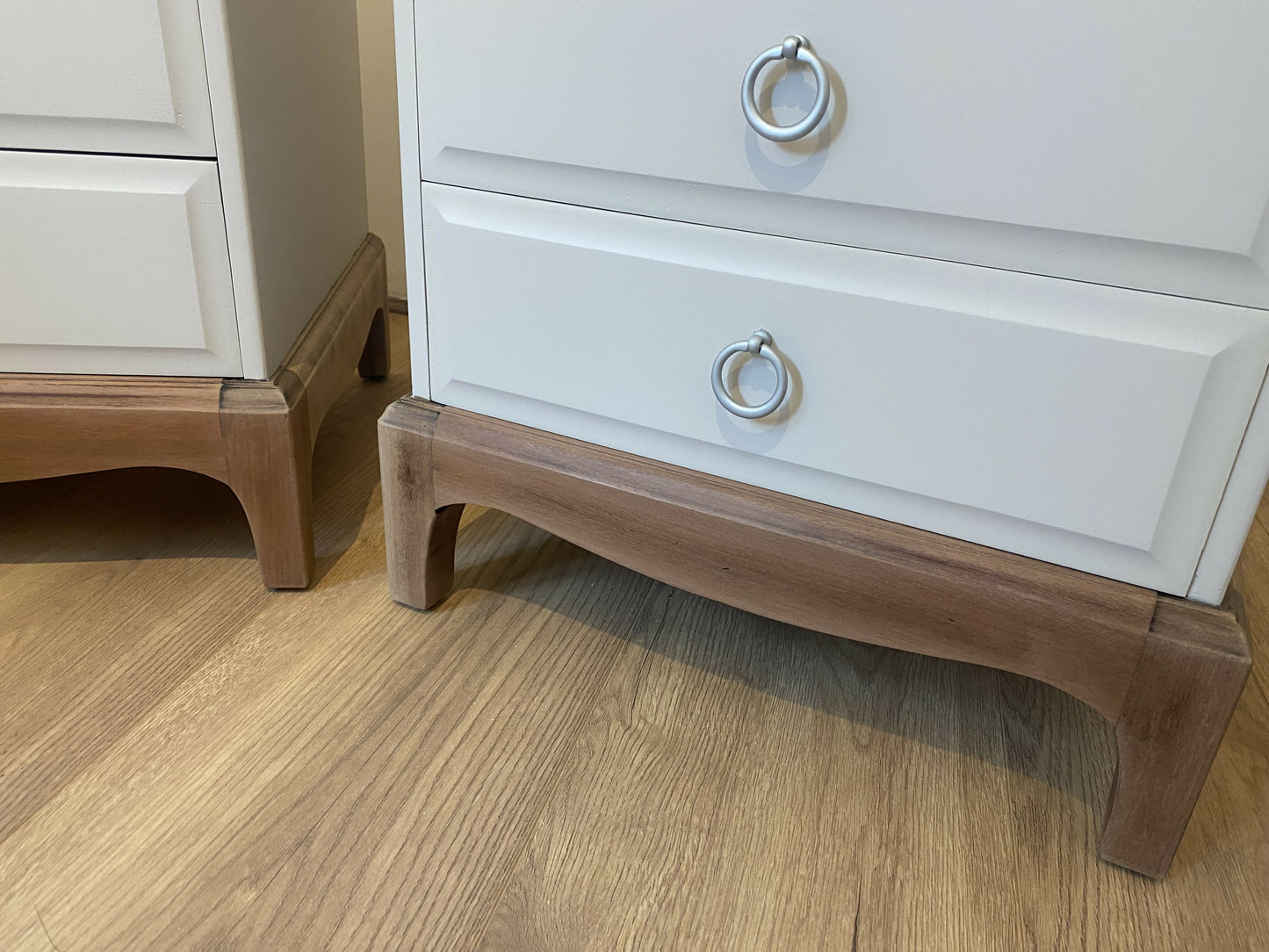 Stag 4 Drawer Bedside Tables