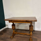 Vintage Honey Oak Draw Leaf Dining Tablev