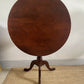 Antique Mahogany Tilt Top Coffee Table