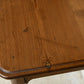 Pitch Pine Console Table / Writing Desk - Arts & Crafts