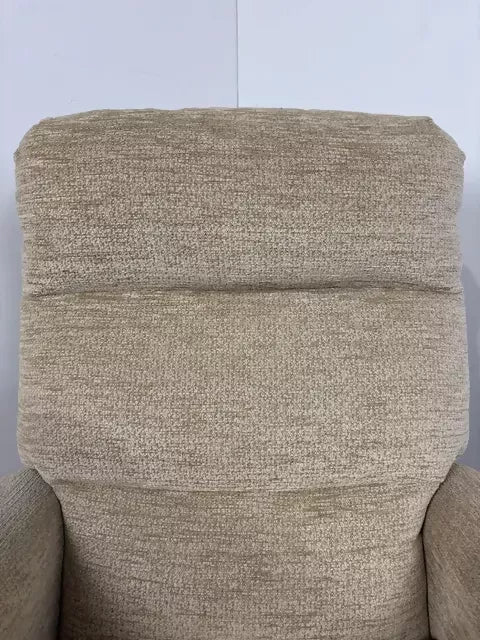 Vintage High Back Upholstered Armchair