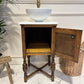 Vintage Wooden Single Tap Vanity Unit