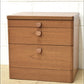 vintage bedside cabinet Stag teak mid century danish design DELIVERY