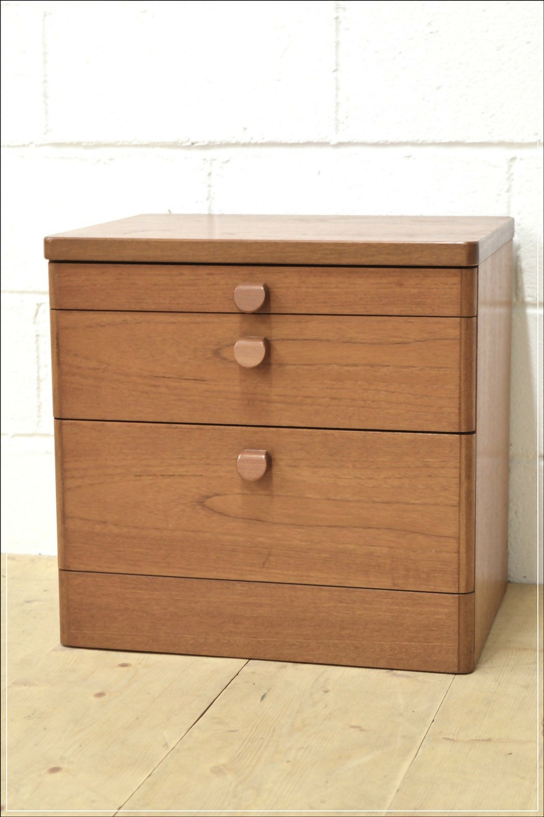vintage bedside cabinet Stag teak mid century danish design DELIVERY