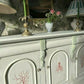 Antique French Grey Sideboard / Long Sideboard/ Painted Upcycled Sideboard