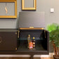 Black & Gold Meredew drinks sideboard
