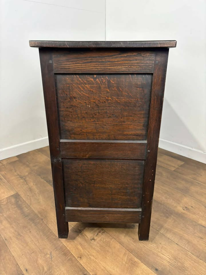 Vintage Dark Oak Sideboard