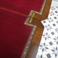 Edwardian Mahogany Card Game Table Baize Top on Porcelain Castors
