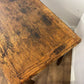 Vintage Oak Rustic Table With Drawer