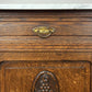 Cabinet Antique French Style Marble Top Oak Sideboard Carved Cupboard LOT 6312