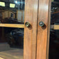 Vintage Mahogany Triple Glazed Door Bookcasez
