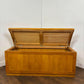 Modern Oak Blanket Box