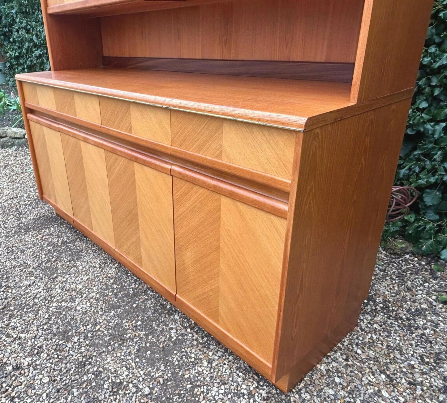 Mid Century G Plan Chevron Sideboard Drinks Cabinet