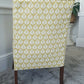 Slipper Chair Mid Century 1950s. Reupholstered In 100% Cotton Canvas. Ex Condition