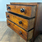 Early Victorian Mahogany Three Drawer Chest of Drawers (Short Proportions)