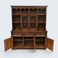 Old Charm Oak Gothic Dresser In Tudor Brown Sideboard Display FREE UK Delivery
