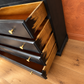 THE AFRICAN ASPECTS UPCYCLED - ONE-OFF FURNITURE ART - The Golden Dynasty Statement writing bureau
