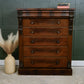 Huge Victorian Mahogany Scotch Chest of Drawers