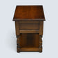 Old Charm Side Table Lamp Table Light Oak Finish With Drawer FREE UK Delivery