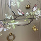 Neutral Blossom flight Stag Chest of Drawers