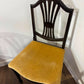 Set of Six Upholstered Mahogany Dining Chairs with Pierced Splat Backs (2 Carvers & 4 Side Chairs)