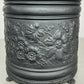 Plant Pot Vintage French Painted Brass Floral Jardiniere Planter LOT 6472