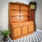 G Plan Fresco Wall Unit Dresser Display Cabinet by Victor B Wilkins Teak 1980