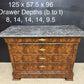 Fine Burr Walnut Louis Phillip Commode