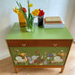 A little green Chest of drawers
