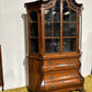 Dutch Mahogany 19th Century Bombe Display Cabinet77