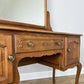 Dressing Table with Mirror Vintage French Oak Louis Vanity Table Makeup LOT 6317